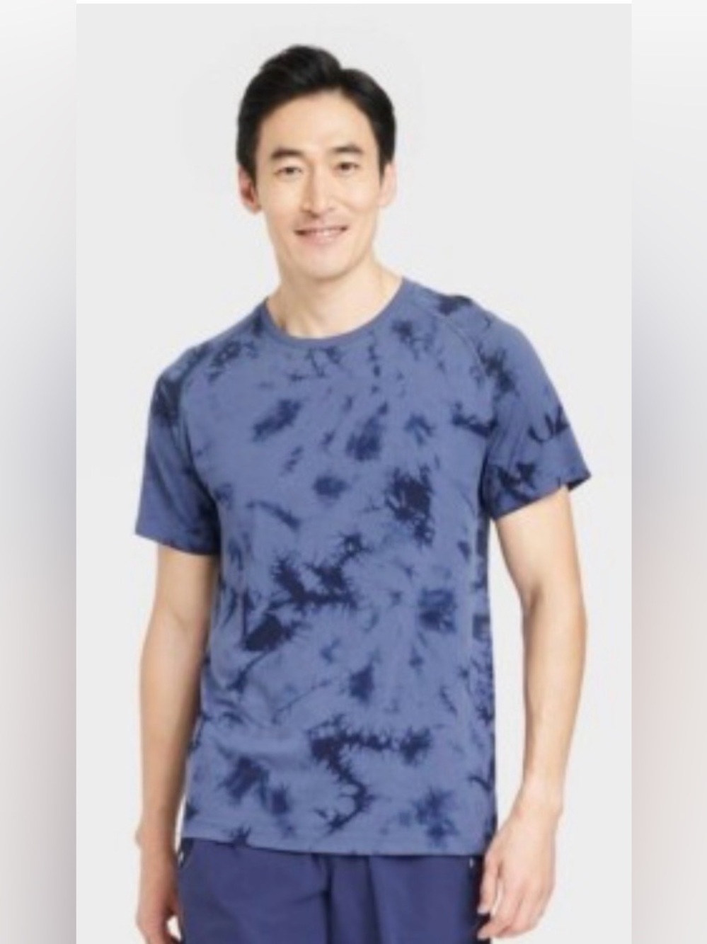 All in Motion Men's Short Sleeve Seamless T-Shirt, Blue, Size M. EUC.